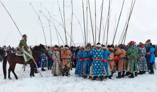 草原瑞雪——冬季的内蒙古草原